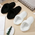 thumbnail image 4 of 2 pares de zuecos cálidos, plantillas de felpa, forros para pantuflas peludas, plantillas esponjosas desmontables, accesorios para zapatos de invierno, 4 of 7