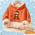 thumbnail image 2 of Highland Cow Christmas Sweatshirts-Cozy Hooded Pullover with Cow Print Design,Soft Warm Winter Kids Top,Cute Highland Cow Hoodie & Sweater for Holiday Season, 2 of 5