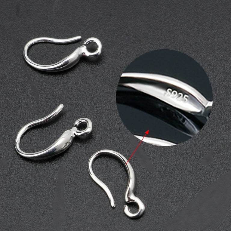 10 Pcs Earring Hooks Fish Hook Ear Wires French Wire Hook Hypoallergenic  Jewelry 