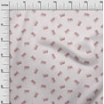 thumbnail image 3 of oneOone Cotton Poplin Twill Maroon Fabric Wild Sewing Material Print Fabric By The Yard 56 Inch Wide, 3 of 5