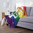thumbnail image 2 of The Northwest Group  San Francisco Giants 50" x 60" Pride Silk Touch Throw Blanket, 2 of 4