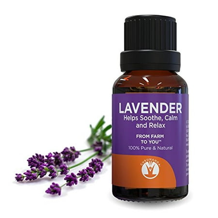 Guru Nanda Lavender Oil, 15 ml (Best Essential Oils For Dry Hair)