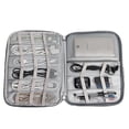 thumbnail image 2 of Portàtil Bolsa de Almacenamiento para Electrónicos Cable Organizador unidad flash Negro+Gris perfecl  Caja de almacenamiento de cable USB, 2 of 8