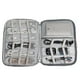 thumbnail image 2 of Portàtil Bolsa de Almacenamiento para Electrónicos Cable Organizador unidad flash Negro+Gris perfecl  Caja de almacenamiento de cable USB, 2 of 8