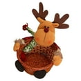 thumbnail image 3 of Festive Christmas Candy Storage with Santa Snowman Design for Holiday Table Decoration and Snack Serving Tray, 3 of 3