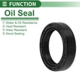 thumbnail image 3 of Anillo de Sello de Aceite Universal TG4 Lip Sello de Eje Rotativo 38x52x12mm Alta Presión Caucho NBR Negro 5 Pcs, 3 of 7