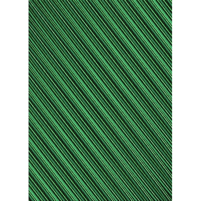 Ahgly Company Indoor Rectangle Patterned Dark Forest Green Area Rugs, 2' x 5'