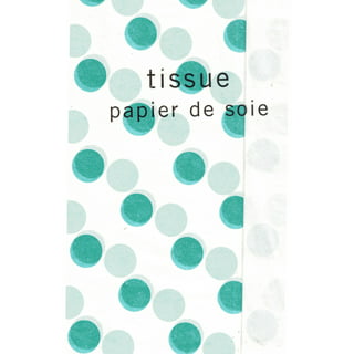 Black + White Polka Dot / Stripe Premiere Tissue Paper