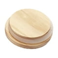 thumbnail image 1 of Fairnull Lid Eco-Friendly Leak-Proof Wood Coffee Mug Cover Lid for Ceramic Cup, 1 of 7