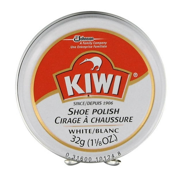Kiwi Shoe Polish, 32g., White 