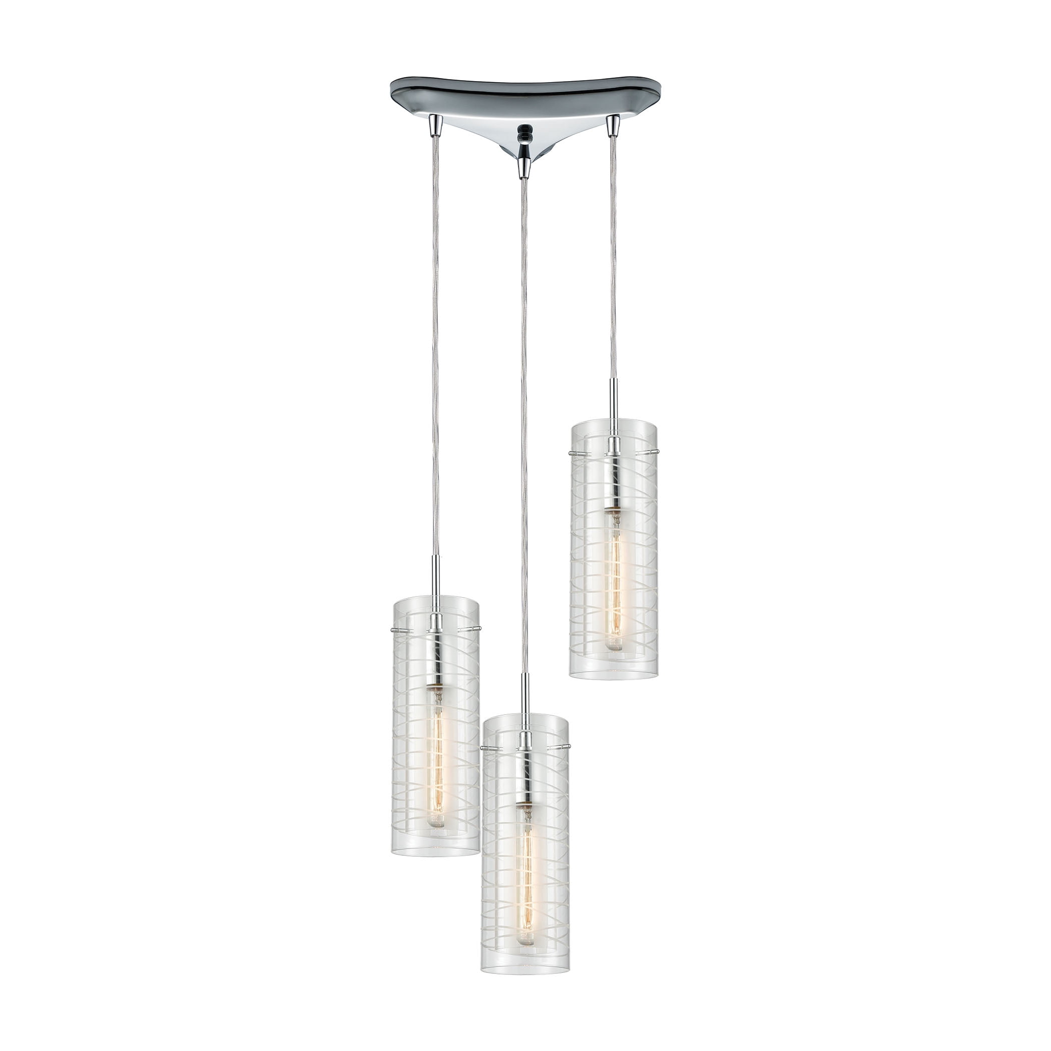 ELK Lighting Fulton Metal 3 Light 