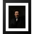 thumbnail image 2 of Stanisław Bieńkiewicz 15x18 Black Modern Framed Museum Art Print Titled - Portrait of Walery Rzewuski (1901), 2 of 5
