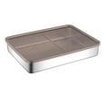 thumbnail image 2 of Food Storage Container Metal Meal Prep Containers for Office, Work, Camping, 2 of 10