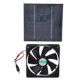 thumbnail image 2 of MesaSe Solar Powered Fan Waterproof IP65 20% Conversion Rate Mini Exhaust Fan Environmentally Friendly 20W, 2 of 8