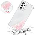 thumbnail image 5 of Compatible with Samsung Galaxy A53 5G Case Glitter Liquid Cute Clear Phone Case Floating Quicksand Shockproof Protective Bumper Silicone Soft TPU Case for Samsung Galaxy A53 5G Star Pink YB, 5 of 12