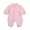 Pink, variant on Zwiiyzr 2025 Infant Baby Boy Girl Clothes 2-18 Months Jumpsuit Fleece Rompers Thick Winter Warm Outerwear Outfits Long Sleeve Onesie Black