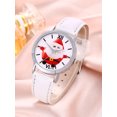 thumbnail image 2 of Reloj de mujer de cuarzo navideño Reloj electrónico de pareja Navidad Papá Noel JAMW Sencillez, 2 of 4