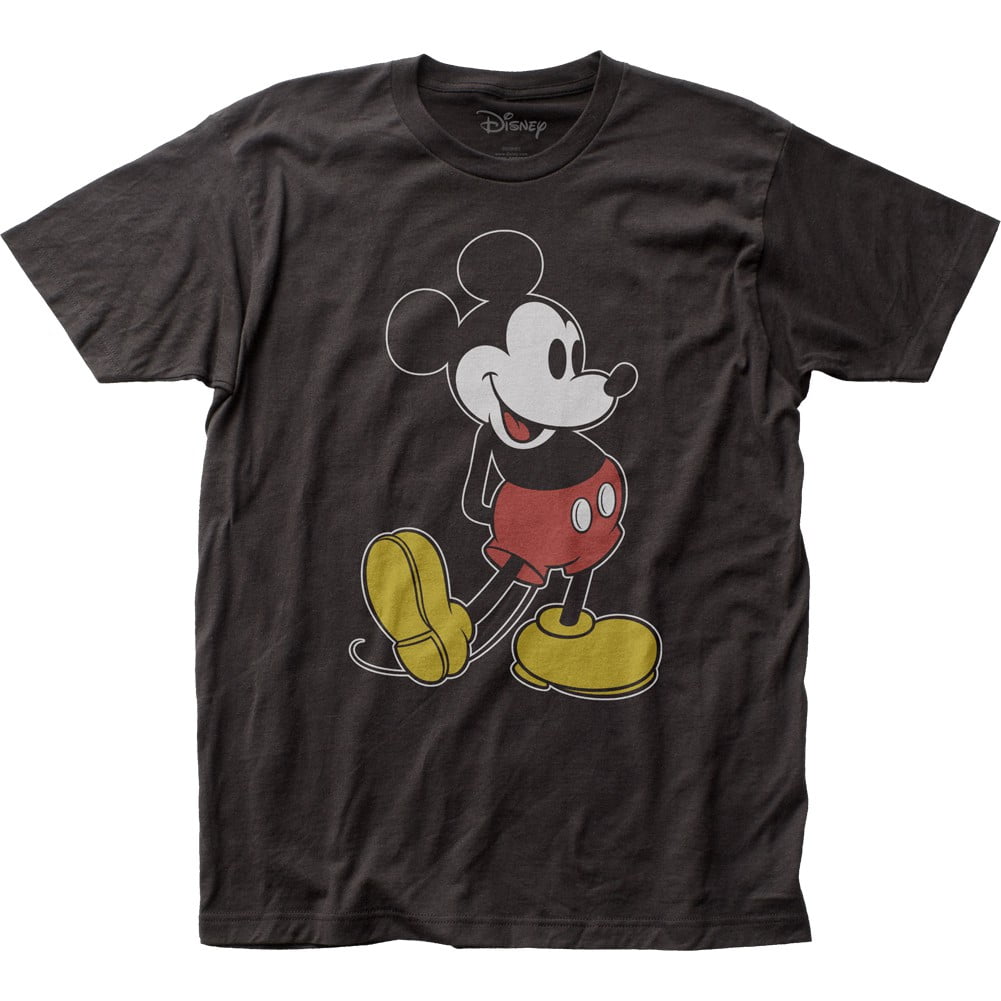 mickey mouse black t shirt