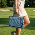 thumbnail image 4 of Pzuqiu Golf Cart Seat Covers Pockets With Pockets, Compatible with Golf Club Outdoor Quilted Golf Cart Seat Covers(Starfish and Conch Pattern), 4 of 9