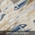 thumbnail image 7 of Coastal Wave Blue Throw Pillow Cover 16 x 24 Inch Decorative Pillow Cover Nautical Ocean Beach Sea Oil Painting Lumbar Pillowcase Seasonal Rectangle Cushion Case for Couch Sofa Bed Living Room, 7 of 7