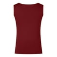 thumbnail image 5 of SHITINN 100 Silk Camisole Layering Women's Sleeveless Strappy Tank Square Neck Double Layer Workout Fitness Casual Basic Crop Tops, 5 of 5