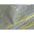 thumbnail image 4 of Ambesonne Abstract Quilted Bedspread Set 3 Pcs, Nature Beauty Flower Twigs, Queen Size, Grey Yellow, 4 of 5