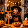 thumbnail image 2 of 10Pcs Halloween Treat Bags for Kids, Drawstring Candy Bags Goodie Bags, Exchange Classroom Gift bag for Halloween Party Favors Decorations Supplies, 2 of 8