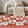 thumbnail image 4 of KUETH 8X10 Area Rugs Christmas Rug, Machine Washable Rug, Area Rugs for Livingroom, Printed Christmas Decor,Ultra-thin Non Slip Rug, Low Pile for Bedroom, Kitchen, Dinning room, 4 of 6