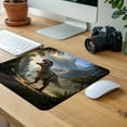 thumbnail image 5 of Tyrannosaurus T-Rex Dinosaur in the Wild Mouse Pad Low Profile Gaming Mat, 5 of 7
