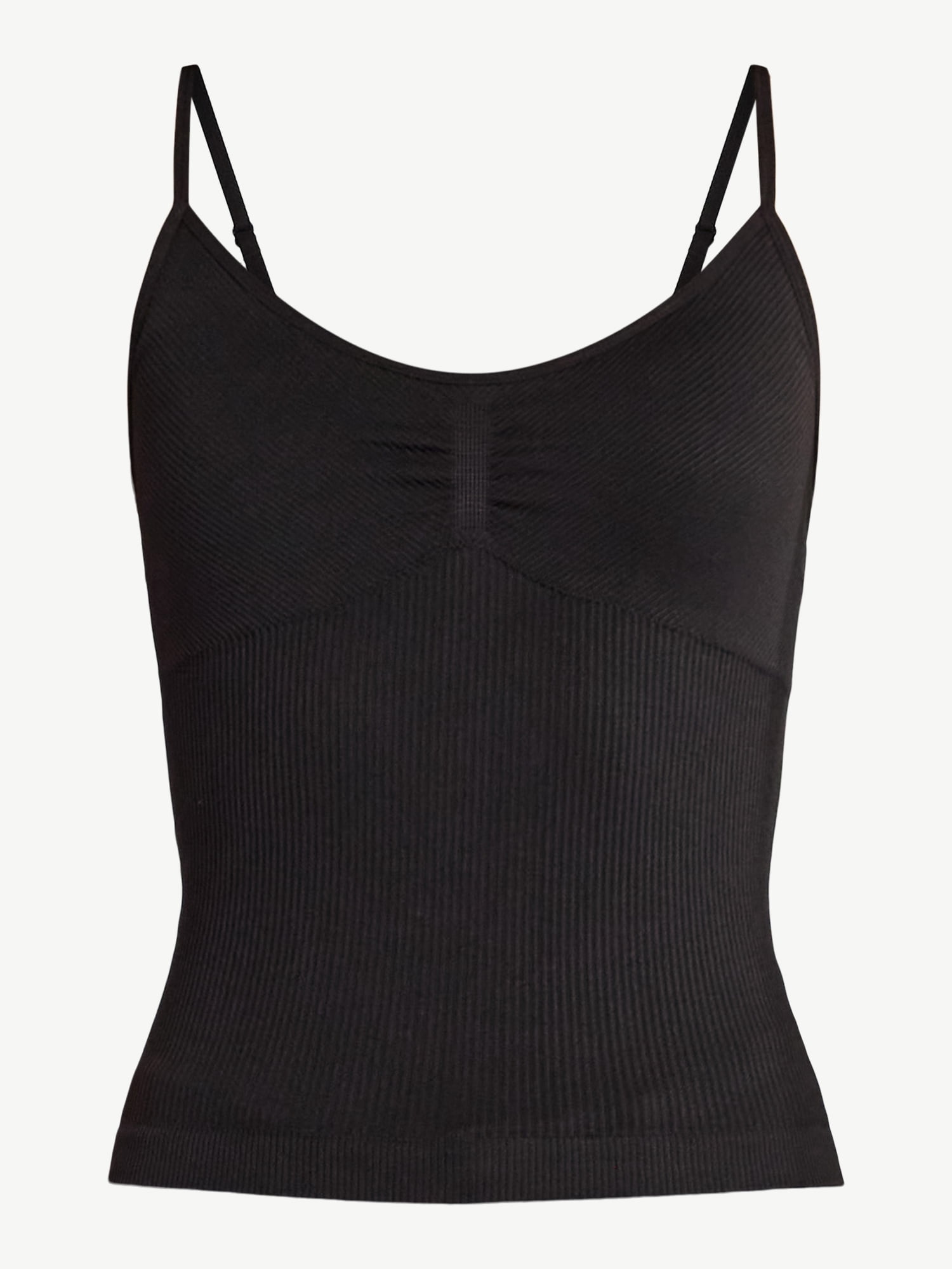 No Boundaries Seamless Mitered Textured Tank Top, Women's