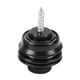 thumbnail image 5 of Eigraketly Correa de guitarra acústica, pasador de tornillo, cinturón de hombro de guitarra, bloque de botones de Metal antideslizante, negro negro 10piezas Eigraketly CBP149868, 5 of 6