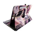 thumbnail image 4 of Purple Paisley tablet case 8 inch for Samsung Galaxy Note 8" 8inch android tablet cases 360 rotating slim folio stand protector pu leather cover travel e-reader cash slots, 4 of 5
