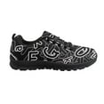 thumbnail image 3 of Psesaysky Black Letters Athletic Shoes for Women Adult Running Shoes Walking Sneakers Women All-Match and Stylish Design, 3 of 7