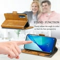 thumbnail image 4 of Case for TCL 20 S Cover Leather Wallet Folio Case Book Design Flip Magnetic Closure - Yellow, 4 of 5
