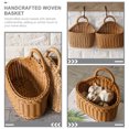 thumbnail image 3 of UPOUART Hanging Storage Basket for Indoor Use with Wall Decoration 1Pack, 3 of 6