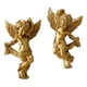 thumbnail image 4 of Estatua de ángel querubín para colgar en la pared, decoración de pared de 5,7 pulgadas de alto, figura angelical encantadora para dormitorio, baño,, 4 of 9