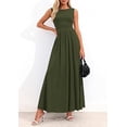 thumbnail image 3 of PRETTYGARDEN Summer Maxi Dresses for Women Sleeveless A Line Flowy Long Casual Sundress Wedding Guest Fashion Clothing, 3 of 10