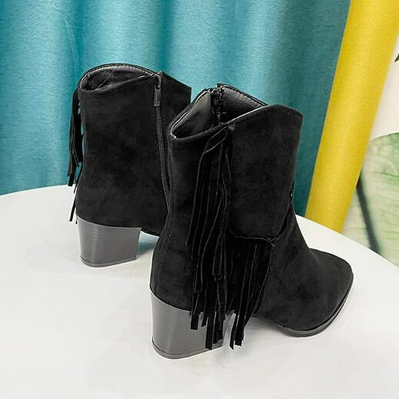 Teacher Appreciation Gifts AXXD Mid-Calf Boots,Hiking Shoes Women Ankle Boots For Women Fall Autumn Knee-High Boots Slouch Knee-High Couples Shoes For Clearence