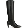 thumbnail image 2 of Franco Sarto Women's Timmy Knee High Boot Black Leather Wide Calf 8.5M, 2 of 6