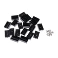 thumbnail image 1 of 20 Unids Disipador de calor MOSFET Baoblaze Con Tornillos para transistor TO-220 color negro 24x16x40mm, 1 of 8