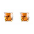 thumbnail image 2 of Advancent Taza de café de doble capa de 250ml, taza de cristal para jugo de leche y té de oso, utensilios para bebidas transparentes Type3 NO3, 2 of 6
