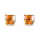 thumbnail image 1 of Wosthever Taza de café de doble capa de 250ml, taza de cristal para jugo de leche y té de oso, vasos de cerveza transparentes antiescaldado con Color ámbar 2Conjunto, 1 of 6