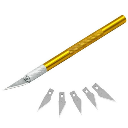 

6Pcs Art Carving Cutter With 11# Replacement Blades Paper Sticker Carving Blade