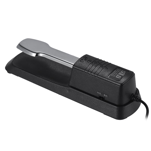 Foot Universal Piano Sustain Pedal Keyboard Foot Damper Pedal with 6.35mm Plug for Electronic Organ MIDI Keyboards Digital Pianos