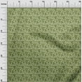 thumbnail image 3 of oneOone Viscose Chiffon Olive Green Fabric Tropical Leaf Craft Projects Decor Fabric Printed By The Yard 42 Inch Wide, 3 of 4