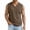 Tops-76Brown, variant on Gamivast Linen Tank Tops for Men Band Collar Sleeveless Beachwear Casual Sleeveless Shirts Regular Fit Solid Lightweight Soft Muscle Shirts Summer Tops