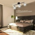 thumbnail image 3 of 3 Way Ceiling Spotlight, Corrosion Resistant Rotatable Heads 85-265V 3 Light Track Lighting Kit  for Restaurants, 3 of 7