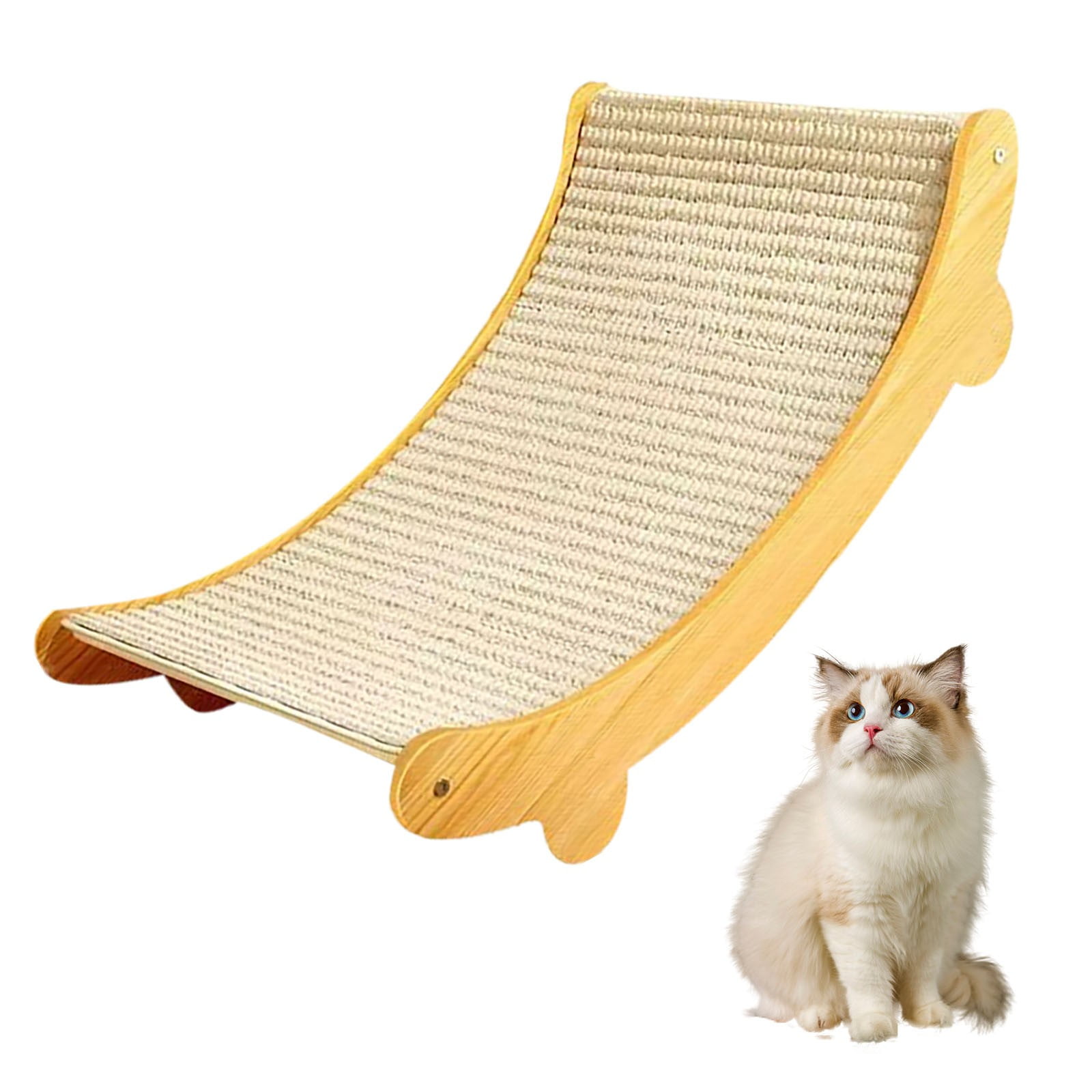 Sisal Cat Scratcher Pad for Furniture – Cushy Scratcher for Cats Pet Supplies