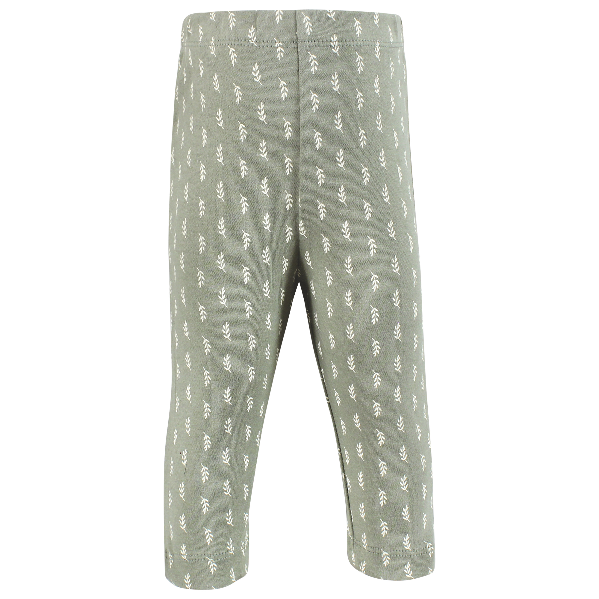 Hudson Baby Girls Cotton Pants and Leggings, Fall Botanical, 3T