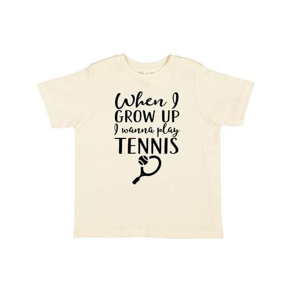 Inktastic Future Tennis Player Boys or Girls Toddler T-Shirt
